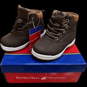 Baby size 6 Beverly Hills polo club brown boot